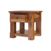 Picture of Laredo Two Tier Solid Wood Nightstand With Drawer