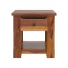Picture of Laredo Two Tier Solid Wood Nightstand With Drawer