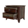 Picture of Thornton Rustic Solid Wood Nightstand With 2 Drawers