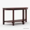 Picture of Murrieta Solid Wood Half Moon Console Table