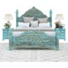 Picture of Victorian Turquoise 4 Piece Bedroom Set