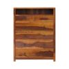 Picture of Kodiak Rustic Solid Wood 6 Drawer Tall Bedroom Dresser