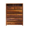 Picture of Kodiak Rustic Solid Wood 6 Drawer Tall Bedroom Dresser