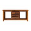 Picture of San Francisco Rustic Solid Wood & Iron Grill 5 Piece Living Room Set