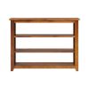 Picture of San Francisco Rustic Solid Wood & Iron Grill 5 Piece Living Room Set