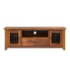 Picture of San Francisco Rustic Solid Wood & Iron Grill 5 Piece Living Room Set