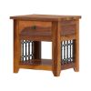 Picture of San Francisco Iron Grill Side Table Set of 2 With Storage