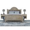 Picture of Savannah Country Distressed White Solid Wood 4 Piece Bedroom Set