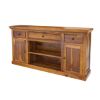 Picture of Appalachian Rustic Solid Wood Dining Room Large Sideboard Cabinet