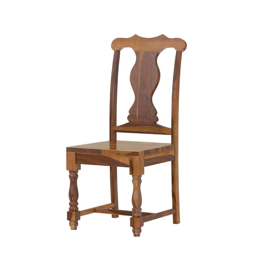 Picture of Oroville Rustic Solid Wood Dining Chair