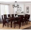 Picture of Colonial American Handcrafted Solid Wood Dining Table