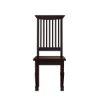 Picture of Colonial American Handcrafted Solid Wood Slat Back Dining Chair