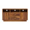 Picture of Brocton Rustic Solid Wood 5 Piece Living Room Set