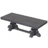 Picture of San Marino Solid Mahogany Wood Double Pedestal Dining Table