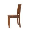 Picture of Rogers Modern Handcrafted Rustic Slatted Back Dining Chair