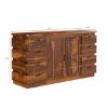 Picture of Rogers Modern Rustic Solid Wood 8 Drawer Large Sideboard