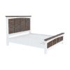 Picture of Danville Teak and Mahogany Wood Modern 5 Piece Bedroom Set
