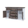 Picture of Danville Teak and Mahogany Wood Modern 5 Piece Bedroom Set