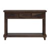 Picture of Antwerp Rustic Solid Wood 5 Piece Living Room Set