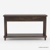 Picture of Antwerp Dark Wood Console Table with Storage