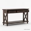 Picture of Antwerp Dark Wood Console Table with Storage