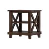 Picture of Antwerp 3 Tier Rustic Solid Wood End Table