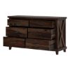 Picture of Antwerp Rustic Solid Wood 4 Piece Bedroom Set