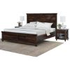 Picture of Antwerp Rustic Farmhouse Solid Wood Platform Bed Frame