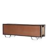 Picture of Buckhannon Industrial Iron & Wood TV Media Console with 3 Drawers