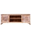 Picture of Gosnold Antique Style Reclaimed Wood TV Media Console With Cabinets