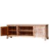 Picture of Gosnold Antique Style Reclaimed Wood TV Media Console With Cabinets