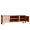 Picture of Gosnold Antique Style Reclaimed Wood TV Media Console With Cabinets