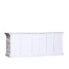 Picture of Hobart Heritage Style Solid Wood White Media Console With Doors
