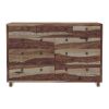 Picture of Dallas Ranch Modern Rustic Solid Wood Long Dresser With 9 Drawers