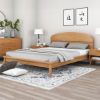 Picture of Avondale Modern Style Teak Wood Platform Bed