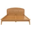 Picture of Avondale Modern Style Teak Wood Platform Bed