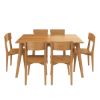 Picture of Avondale Teak Wood 8 Piece Modern Dining Room Set