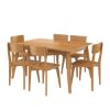 Picture of Avondale Teak Wood 8 Piece Modern Dining Room Set