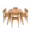 Picture of Avondale Teak Wood 8 Piece Modern Dining Room Set