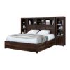 Picture of El Centro Solid Wood 4 Piece Storage Bedroom Set