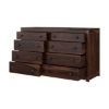 Picture of El Centro Rustic Solid Wood Bedroom Dresser with 8 Drawers