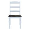 Picture of Morrilton Mahogany Wood Two Tone Dining Chair
