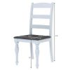 Picture of Morrilton Mahogany Wood Two Tone Dining Chair