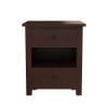 Picture of Bradenton Solid Mahogany Wood Nightstand with 2 Drawers