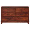 Picture of Sierra Nevada Rustic Solid Wood 4 Piece Bedroom Set