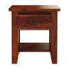 Picture of Sierra Nevada Rustic Solid Wood Nightstand with Drawer