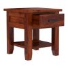 Picture of Sierra Nevada Rustic Solid Wood Nightstand with Drawer
