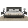 Picture of El Dorado Mahogany Wood Gray 4 Piece Bedroom Set