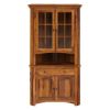Picture of Denison Solid Wood Tall Corner Kitchen Pantry Cabinet