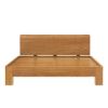 Picture of Rebersburg Solid Teak Wood Platform Bed